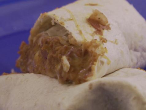 Bean and Cauliflower Burrito
