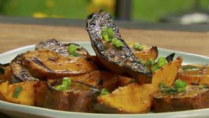 Charred Sweet Potato Wedges