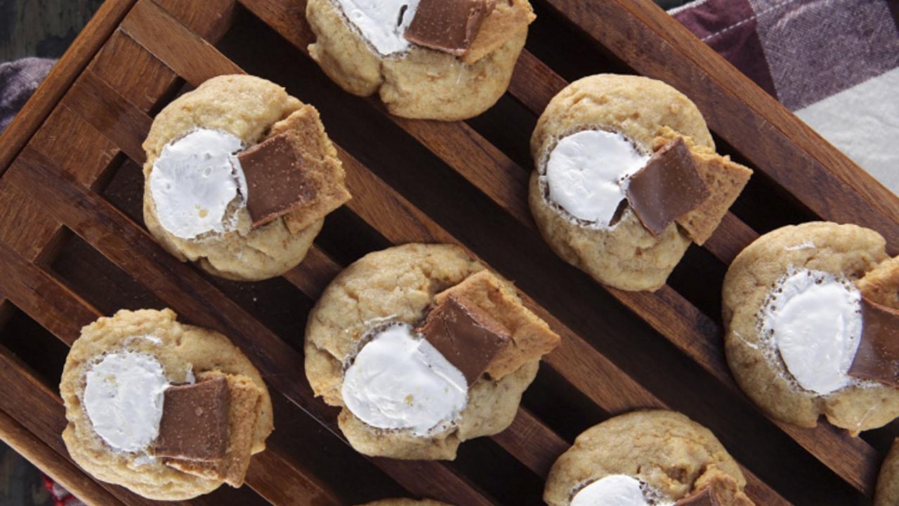 Chocolate Chip S'more Cookies
