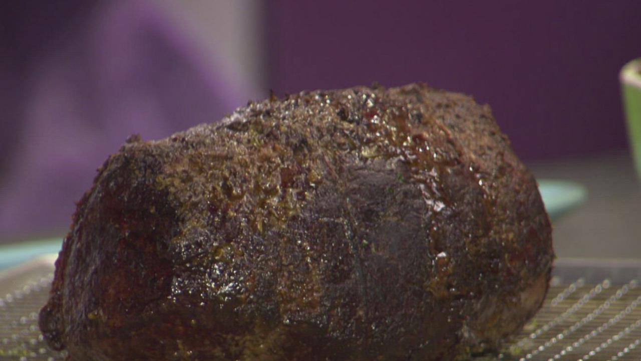 Herb Crusted Beef Eye-of Round