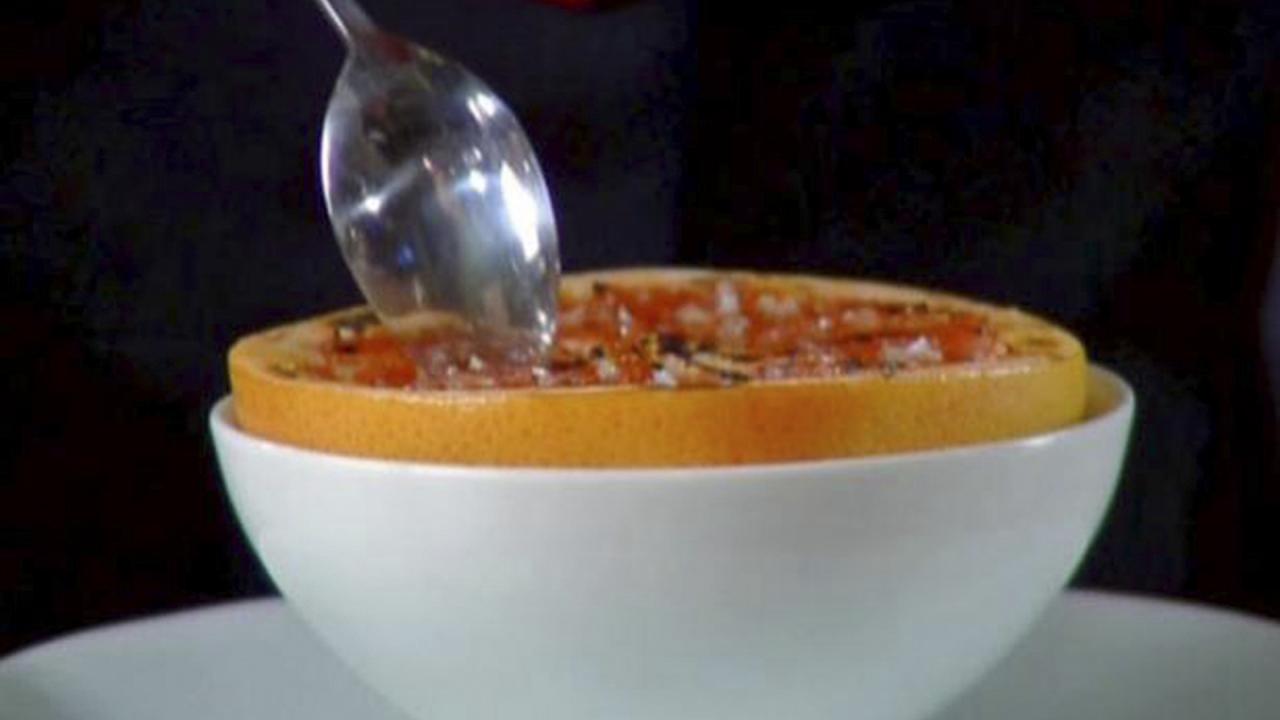 Alton's Grapefruit Brulee