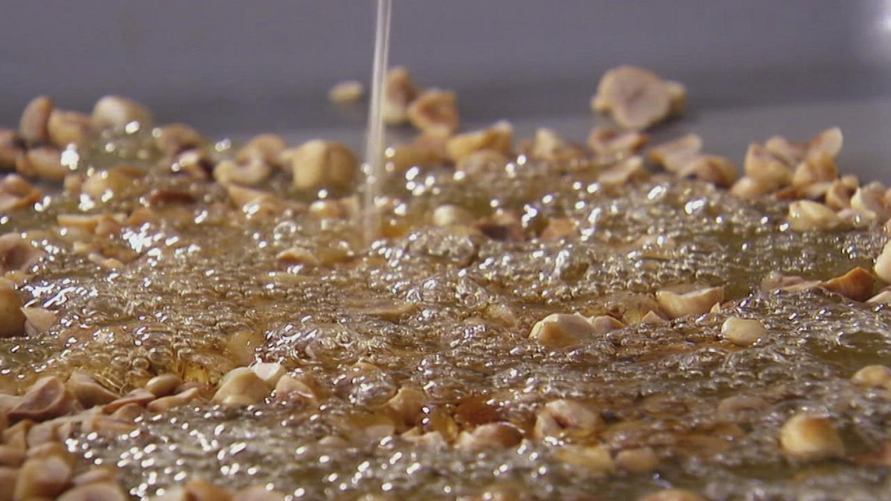 Giada's Hazelnut Brittle