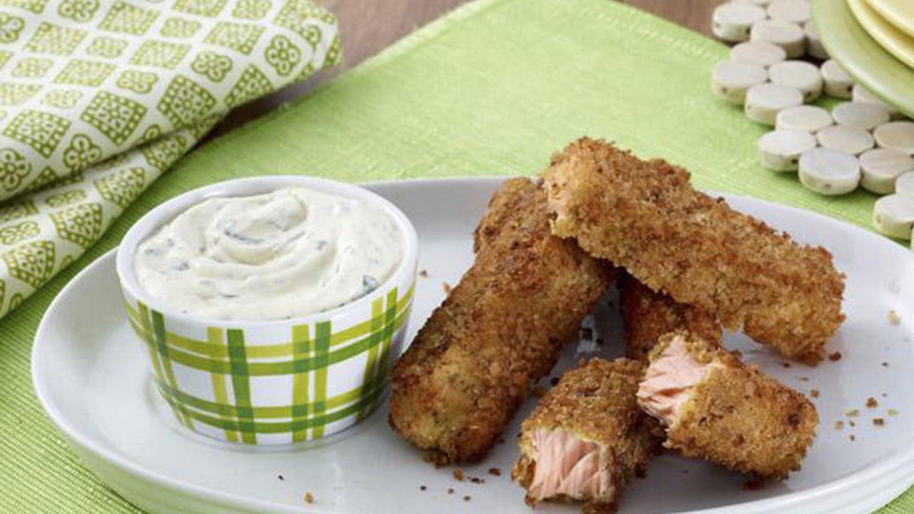 Giada's Parmesan Fish Sticks