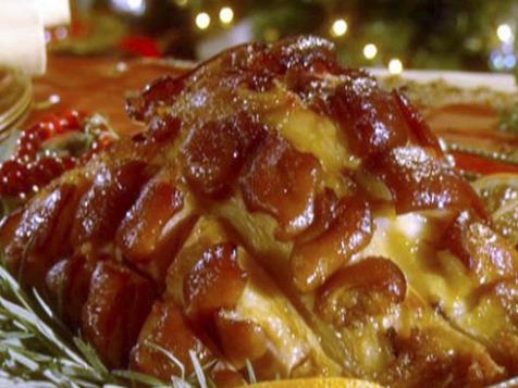 Sandra's Bourbon-Glazed Ham