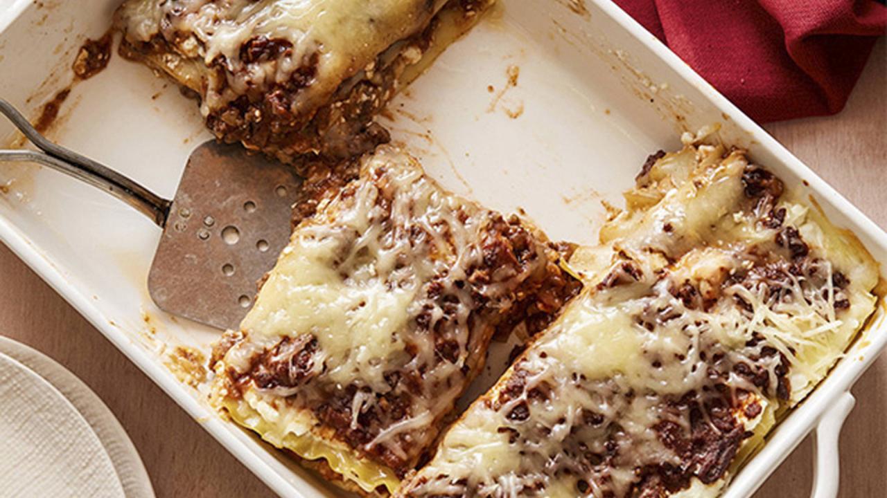 Sandra Lee's Lasagna