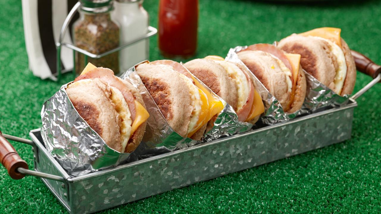 Ree's Breakfast Egg Sandwiches