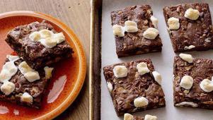 Marshmallow-Nut Brownies