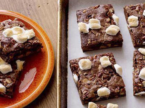 Marshmallow-Nut Brownies