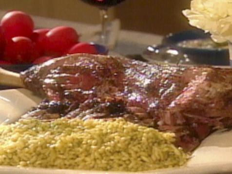Greek Easter Leg of Lamb