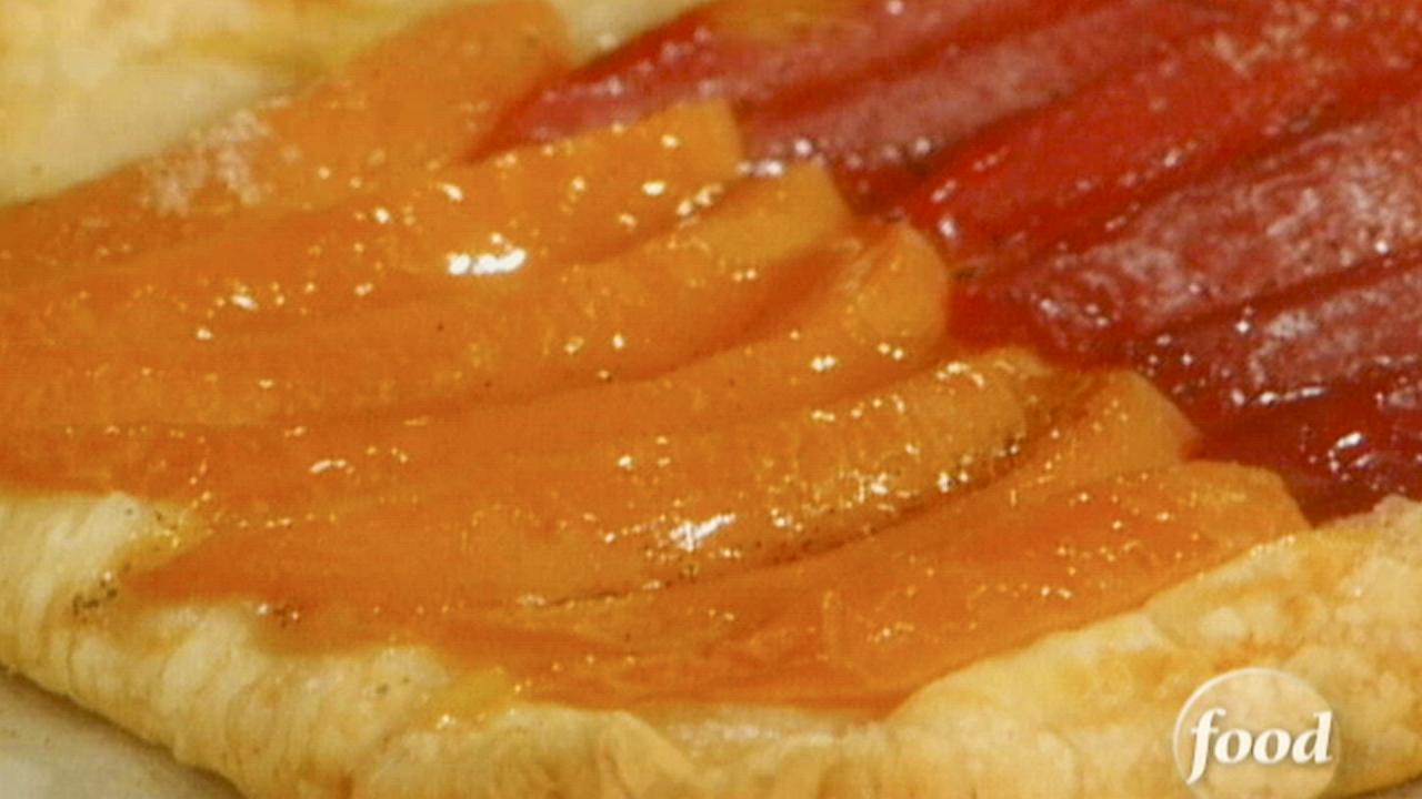 Plum and Apricot Tart