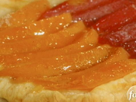 Plum and Apricot Tart