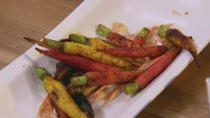 Spanish-Spiced Baby Carrots