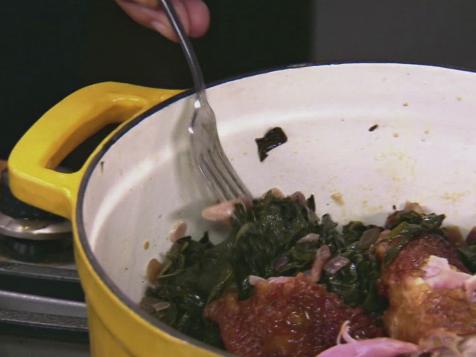 Chef Symon's Southern Greens
