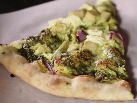 Funky Chicken Pizza at Pinky G's