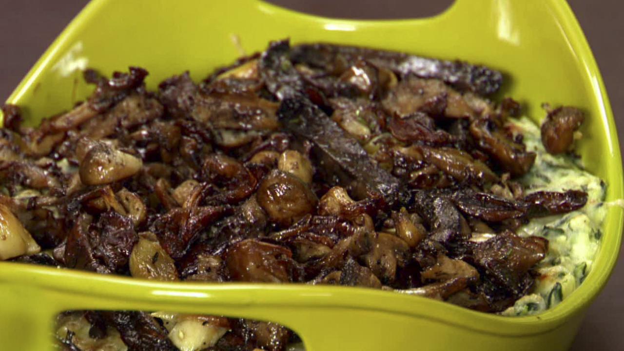 Roasted Mushroom Casserole