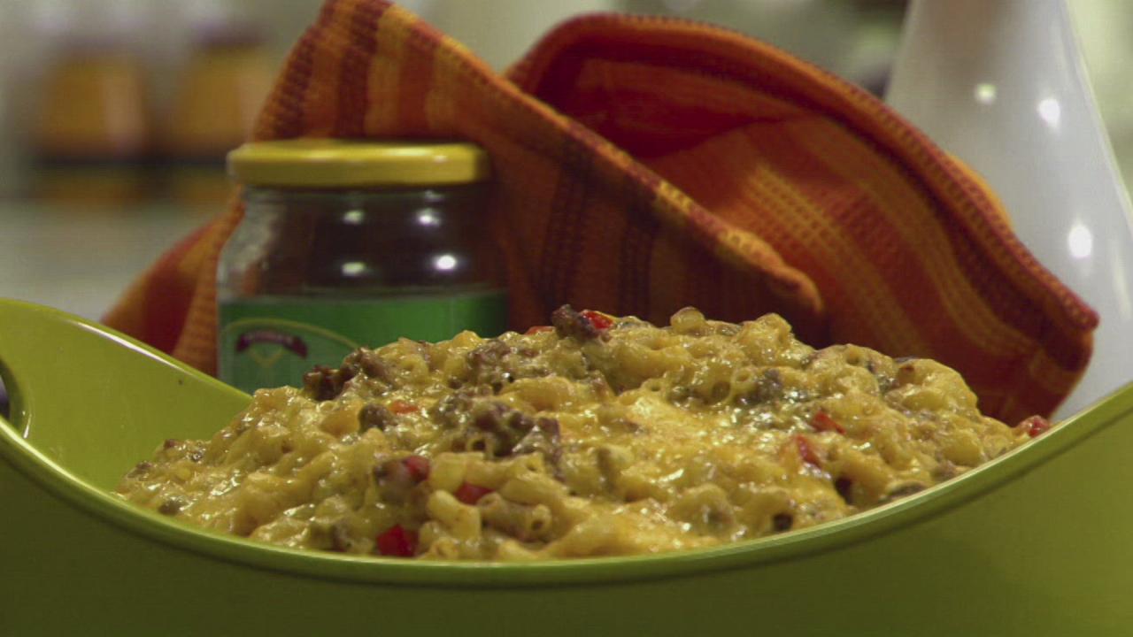Sloppy Joe Macaroni Casserole