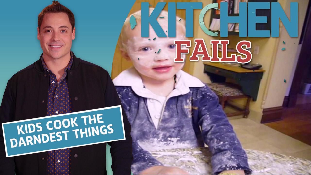 Kitchen Fails: Kids Cooking