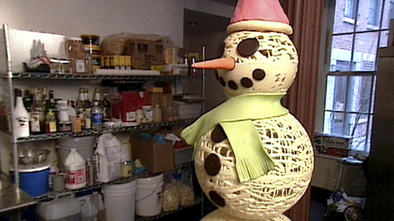 Chocolate Snowman