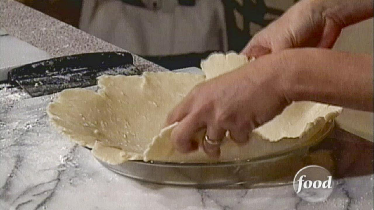 Lining a Pie Pan