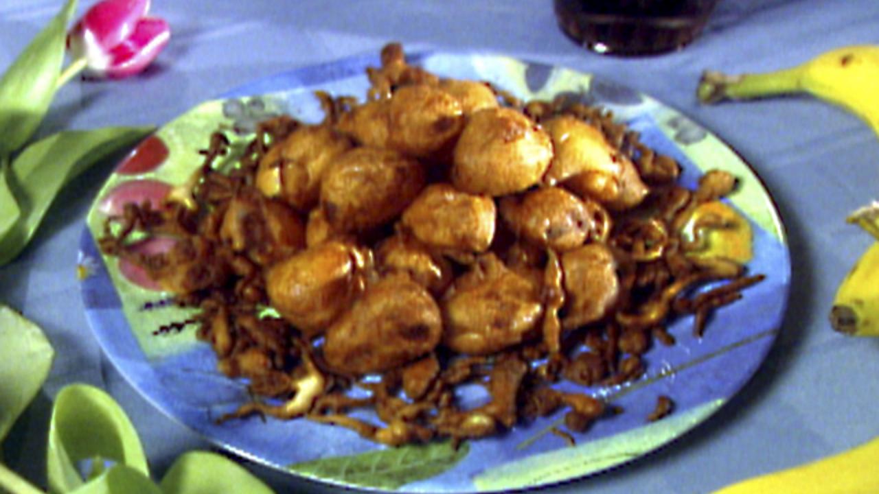 Maple Banana Fritters