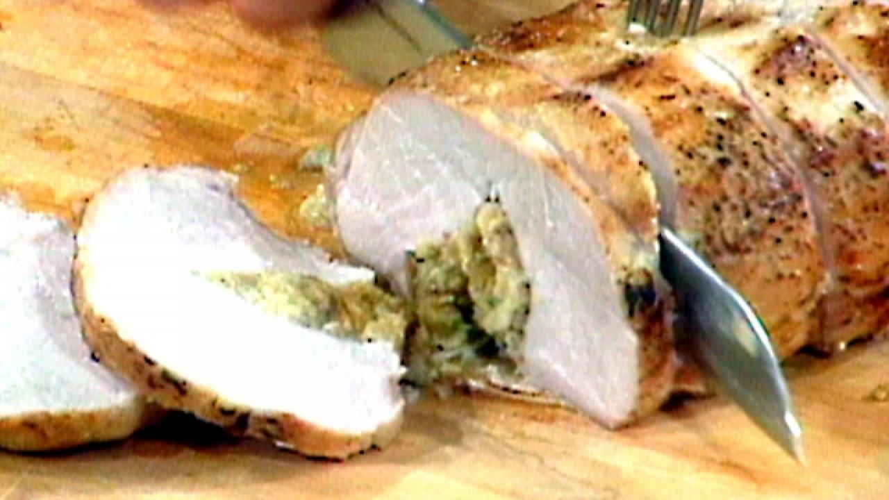Roasted Stuffed Loin of Pork