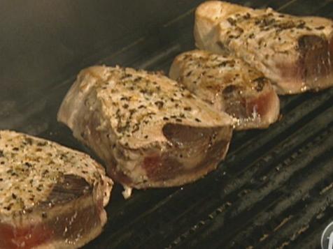 Grilled Tuna Tips