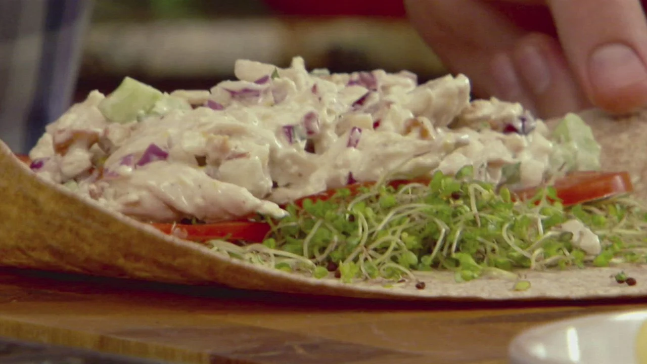 Jeff's Roasted Chicken Wrap