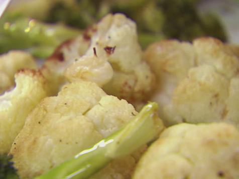 Roasted Cauliflower and Broccoli