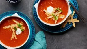 Ellie's Tomato-Tortilla Soup