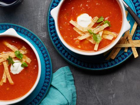 Ellie's Tomato-Tortilla Soup