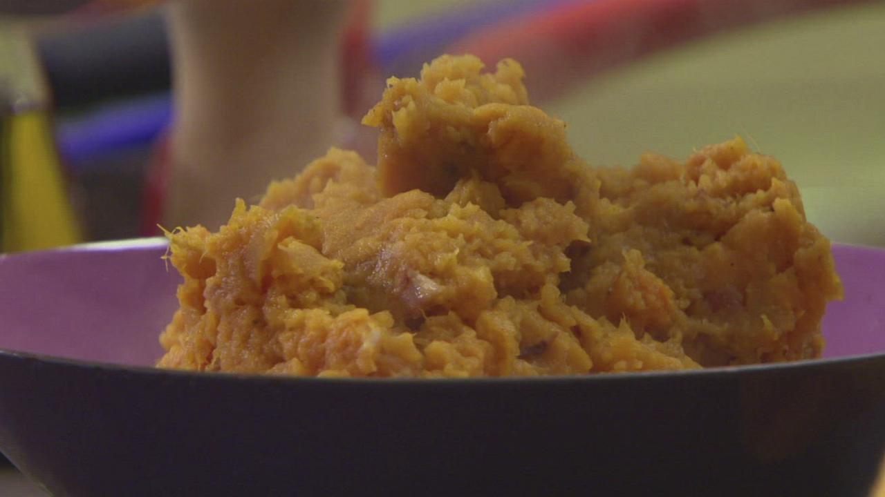 Orange-Scented Sweet Potatoes