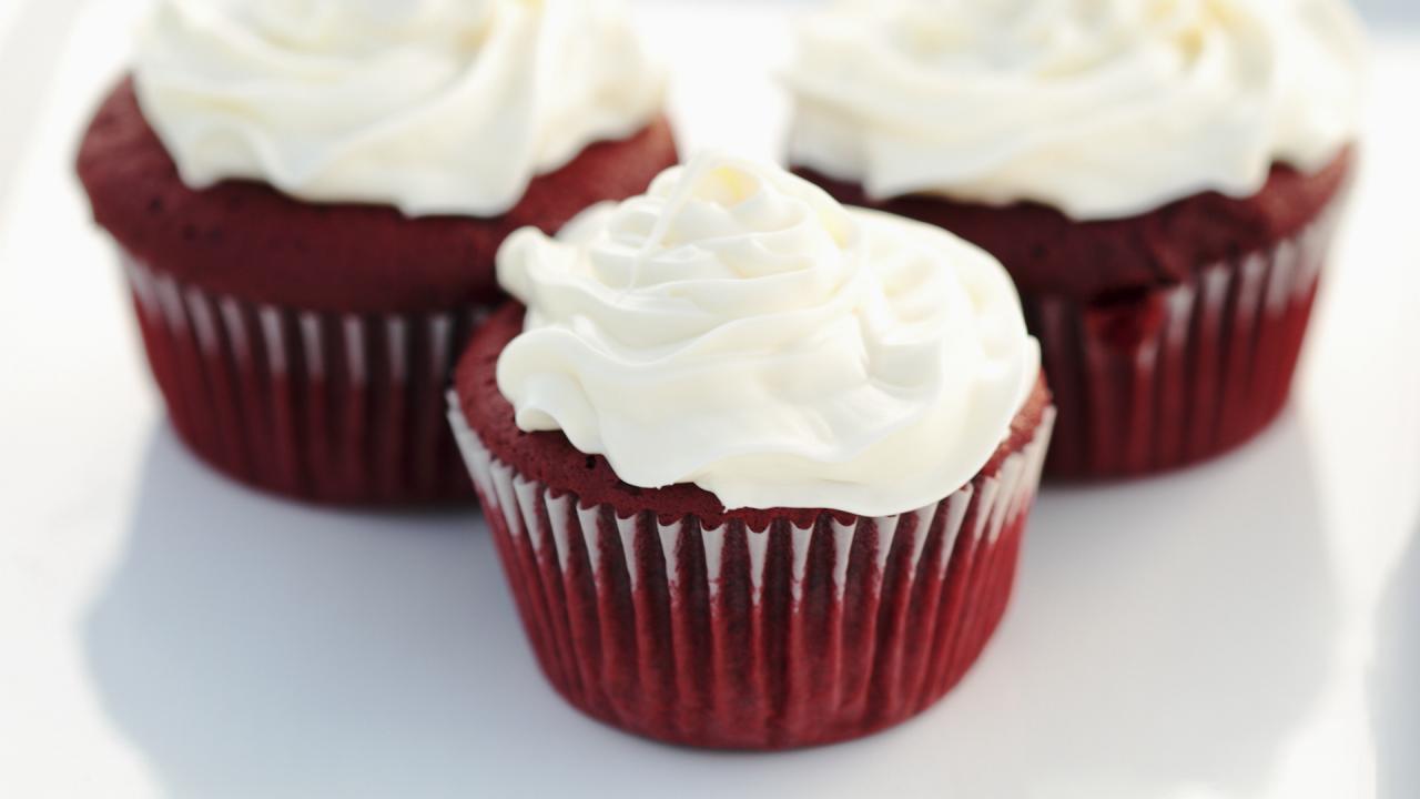 Ina's Red Velvet Cupcakes