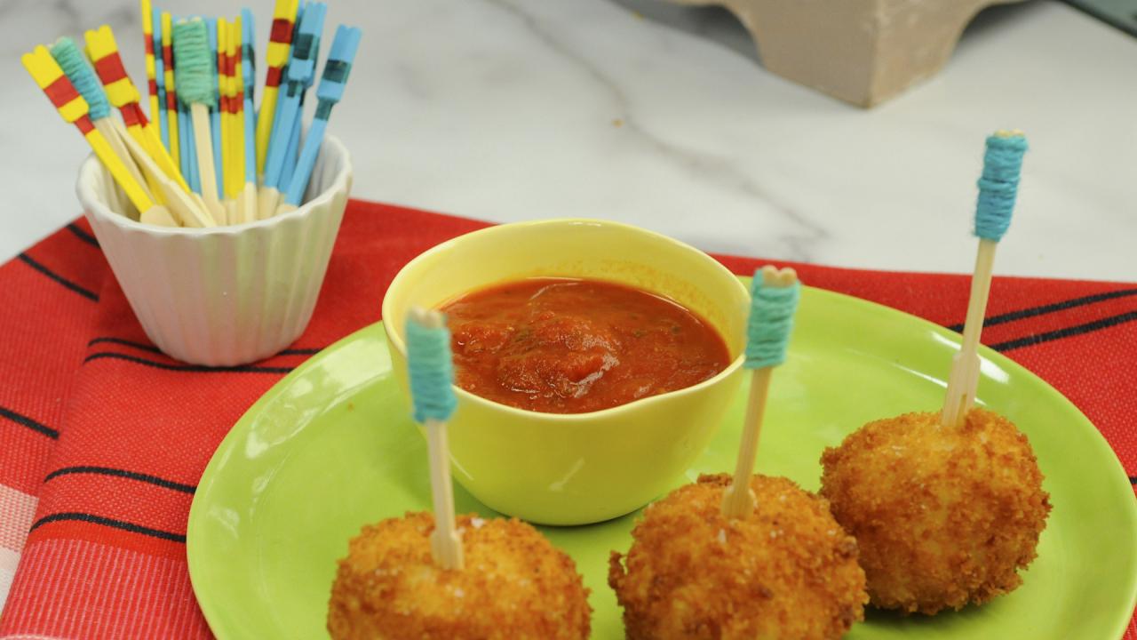 Marcela's Cheesy Rice Balls