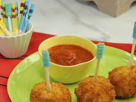 Marcela's Cheesy Rice Balls