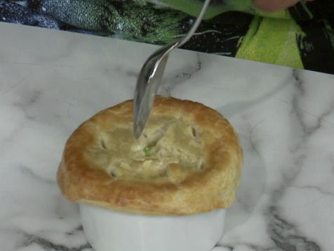 Chicken-Ramen Noodle Pot Pie
