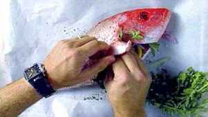 Red Snapper en Papillote