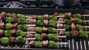 Bourbon-Glazed Bacon Skewers