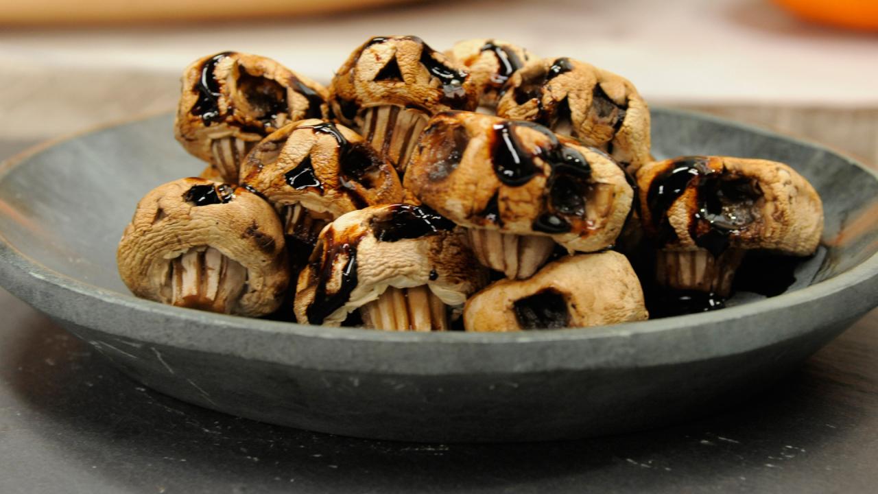 Scary Mushroom Skulls