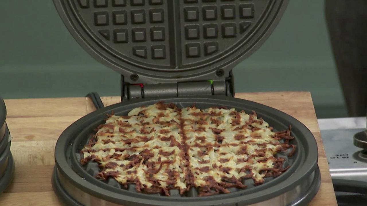 New Uses for a Waffle Iron