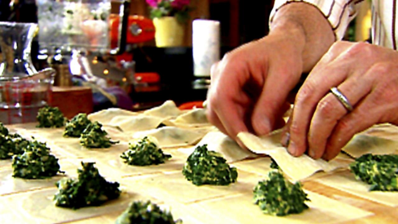 Chicken Stuffed Ravioli