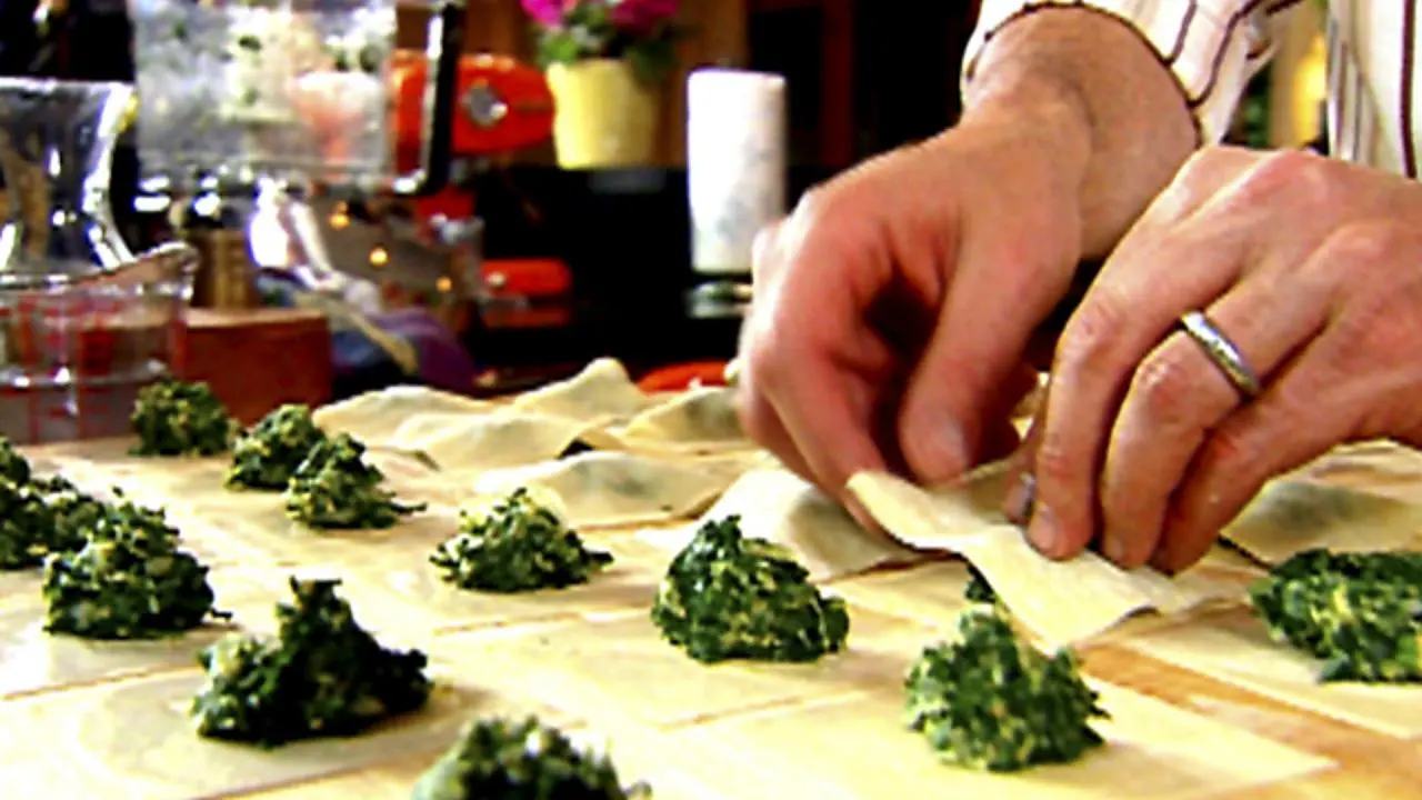 Chicken Stuffed Ravioli