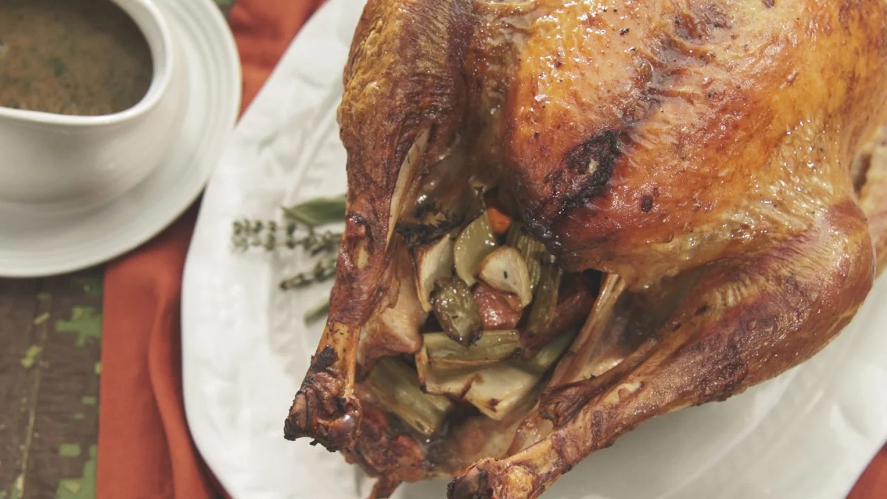 Roast Turkey with Herb Gravy