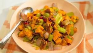 Sweet Potato Pecan Salad