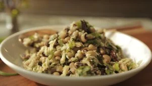 Damaris's Black Eyed-Pea Salad