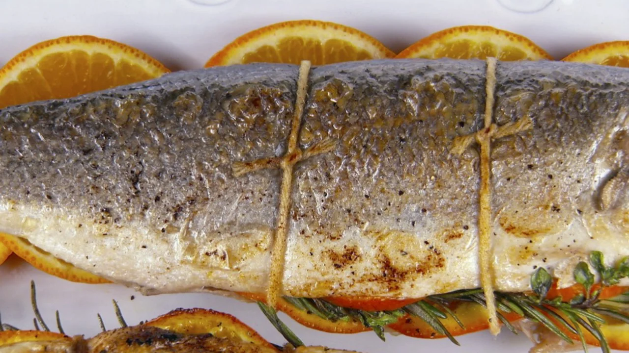 Tangerine and Herb Branzino