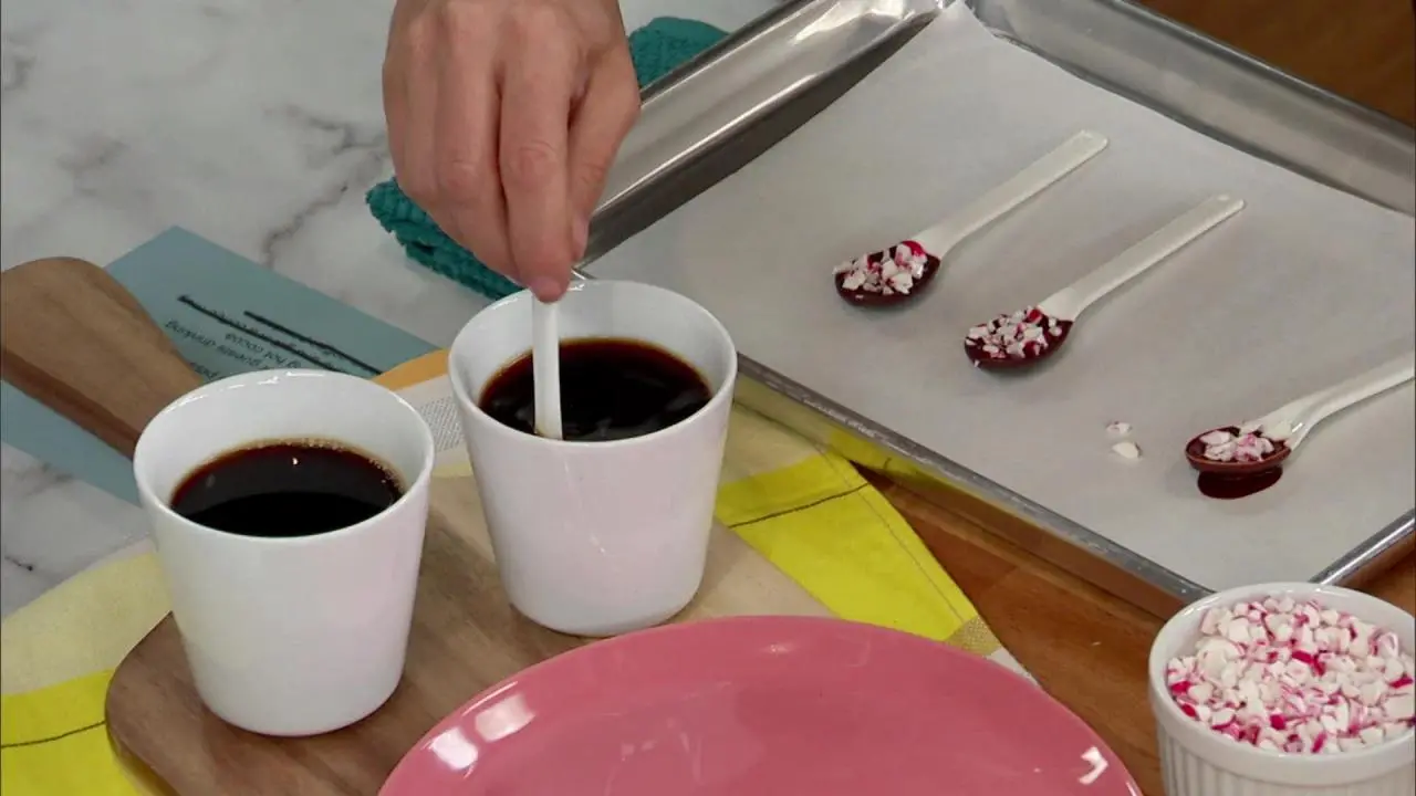 Peppermint Mocha Spoons