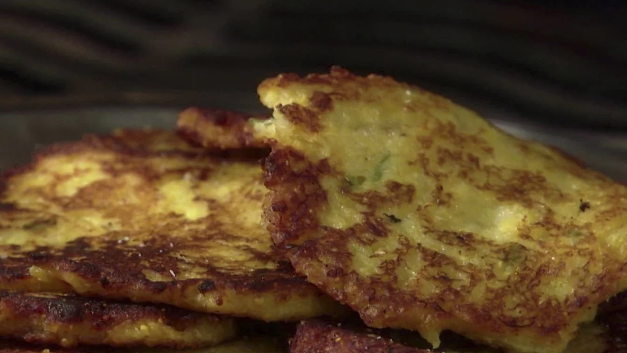 Guy's Plantain Pancakes