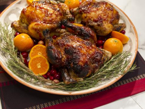 Glazed Cornish Game Hens
