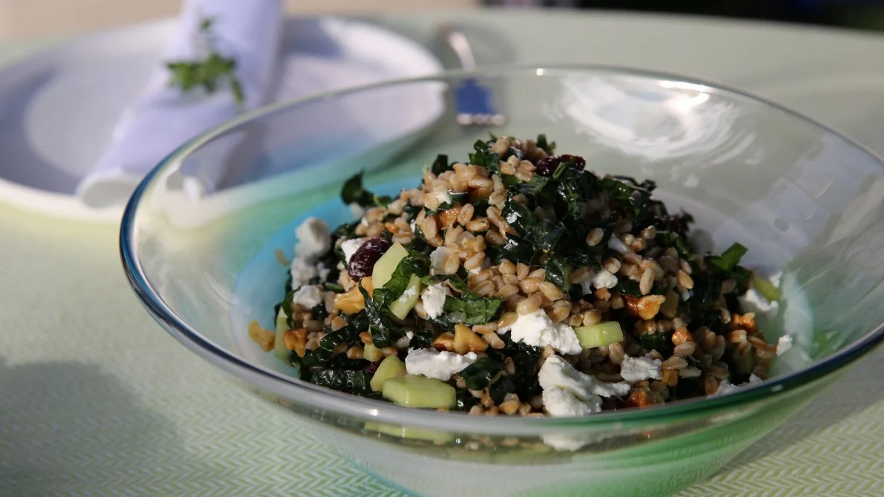 Giada's Farro and Kale Salad
