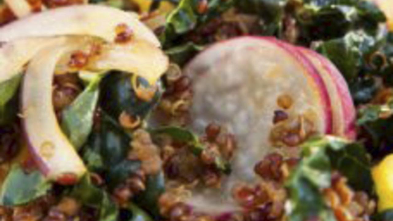 Kale and Root Vegetable Salad